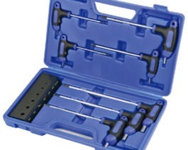 7pc T-Handle Hex Key Wrench Set