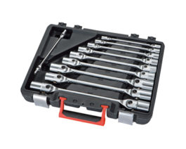 T3-0010, 10pc Double Socket Wrench Set
