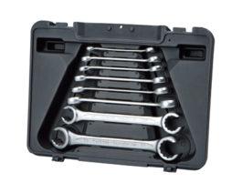 T4-0008F, 8pc Flare Nut Wrench Set